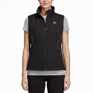 Adidas Women’s ClimaProof  Black Vest Reflective Outdoors Athletic Medium